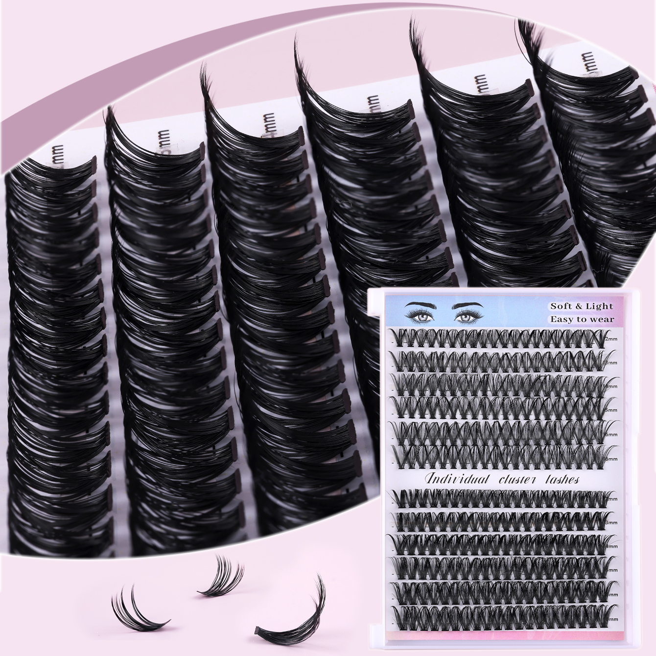 Hypoallergenic DIY Clusters – Perfect for Sensitive Eyes 40C/50C thumbnail
