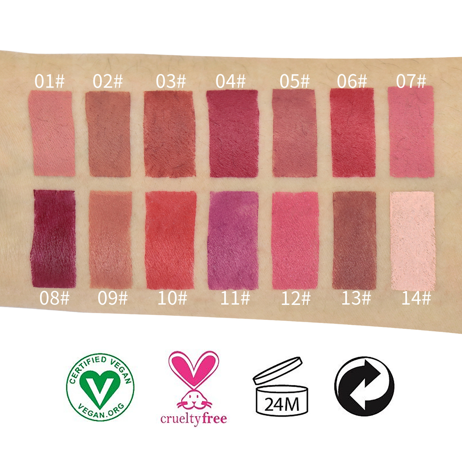 Velvet Matte Lipstick - High-Pigment, Long-Lasting Luxury thumbnail