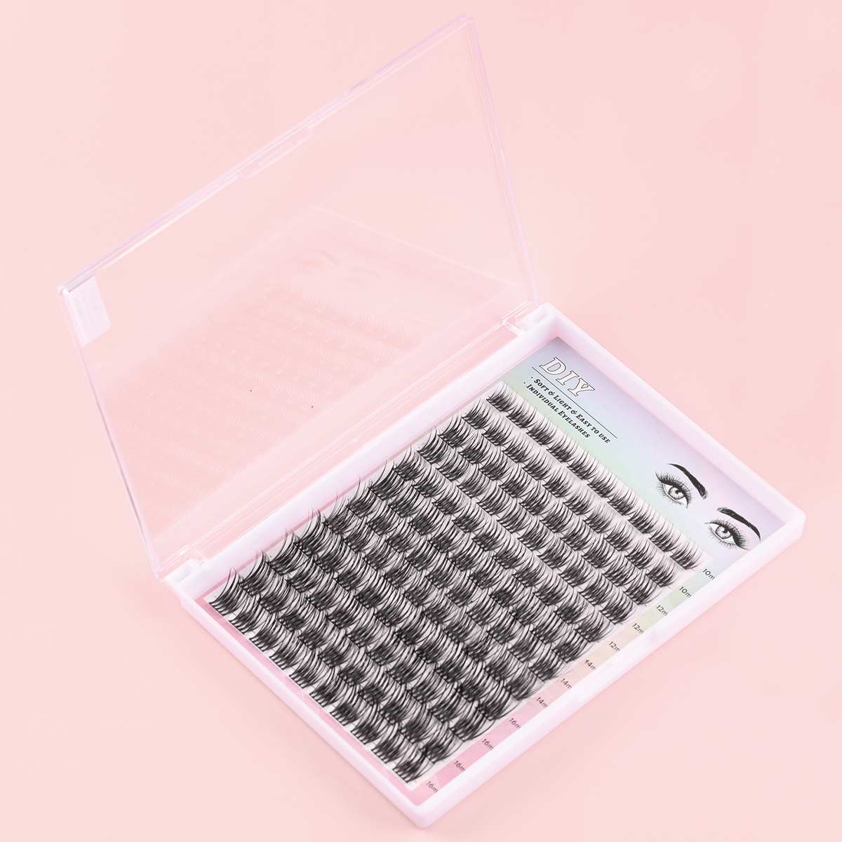 3-Second Lash Upgrade C/D-Curl Cluster Lashes for Every Eye Shape-F13 thumbnail