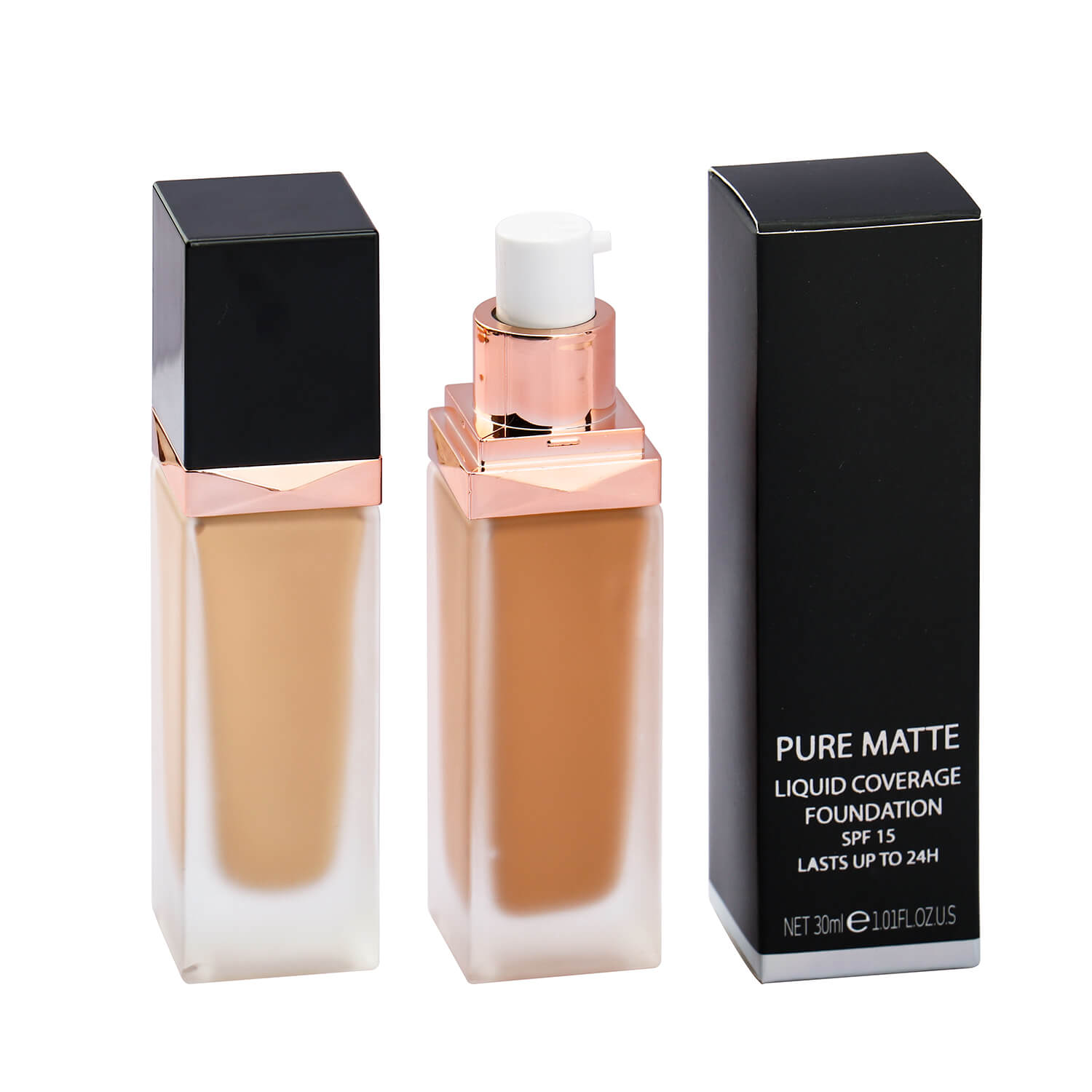 Pure Matte Liquid Coverage Foundation – AcelifeBeauty