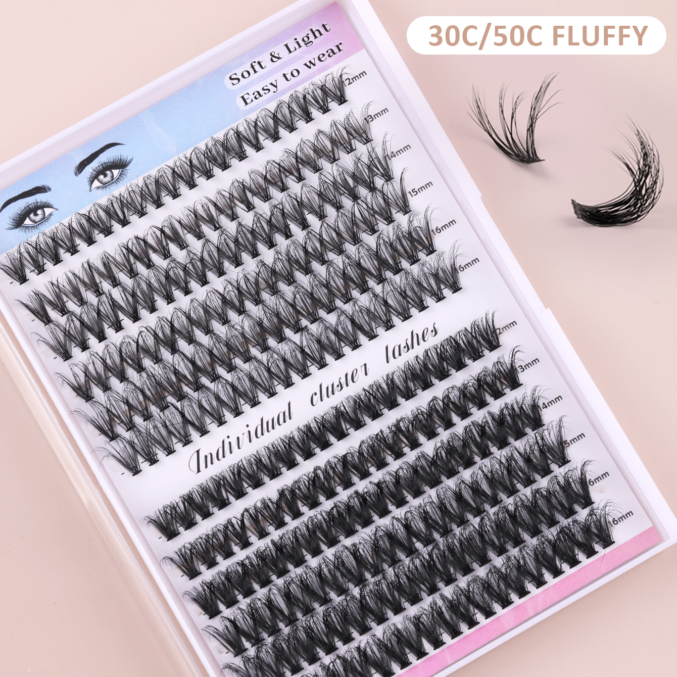 Celeb-Approved DIY Cluster Extensions 30C/40C Fluffy