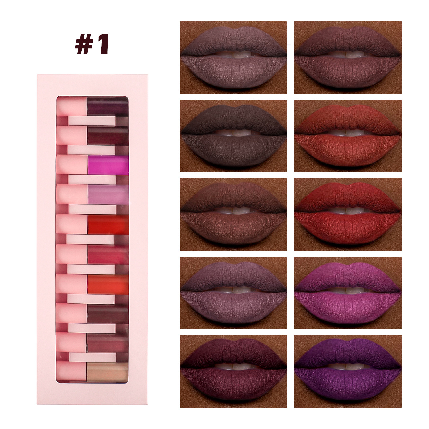 Clear Lip Gloss Universal Gloss Lip Gloss Set thumbnail