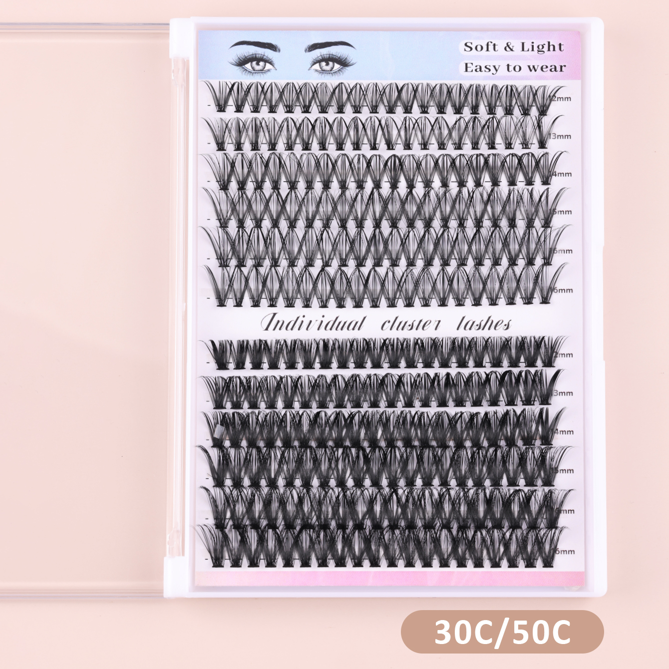 Lash Like a Pro DIY Cluster Extension Kit 30C/50C
