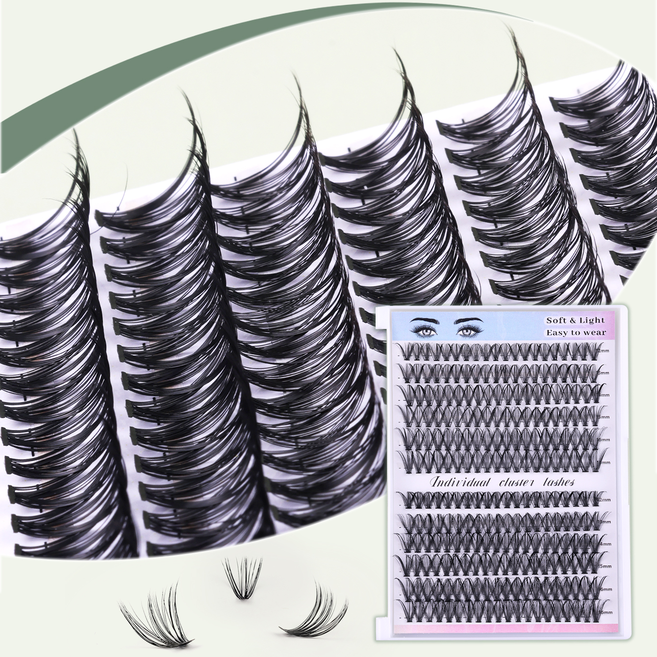Weightless DIY Cluster Extensions – All-Day Comfort 30C/40C