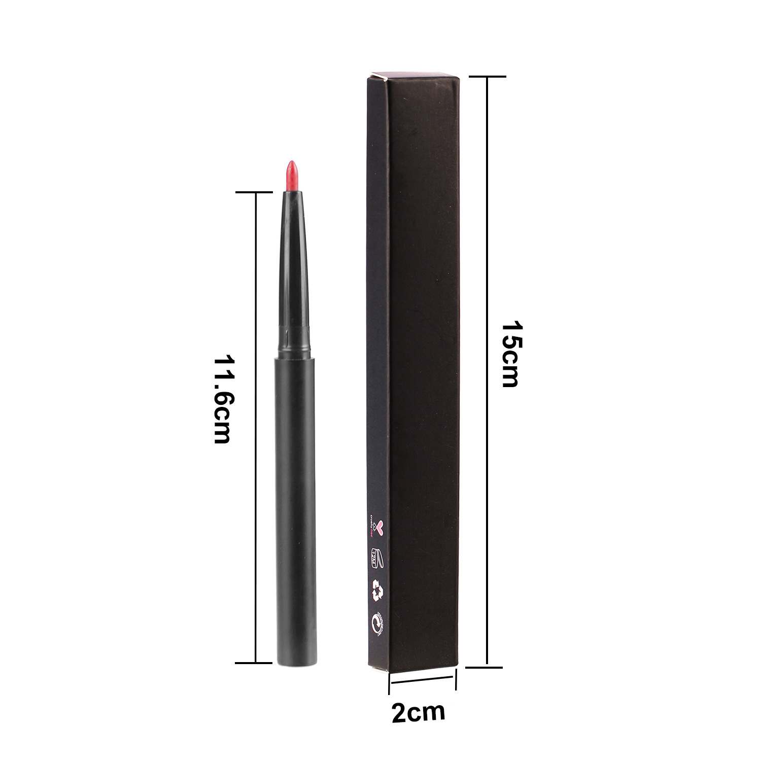 Matte Lip Liner (9 Colors) - Waterproof, Smudge-Proof & Customizable (50+ Units) thumbnail