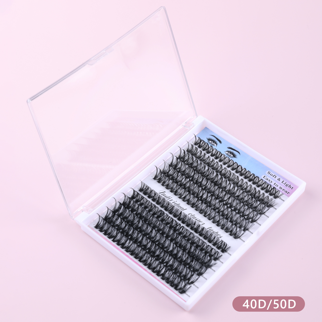 Step-by-Step DIY Cluster Lashes Starter Kit 40D/50D thumbnail