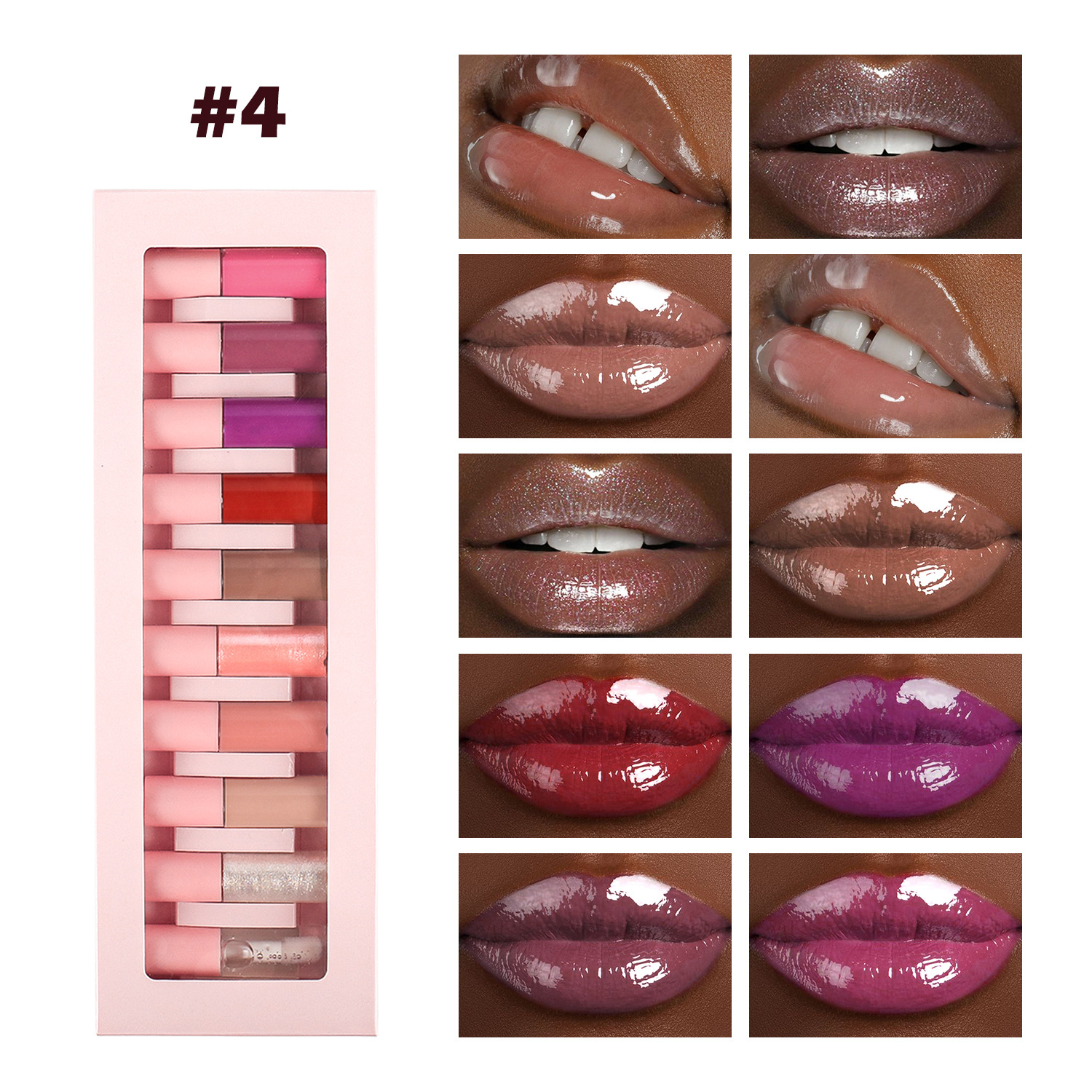 Clear Lip Gloss Universal Gloss Lip Gloss Set thumbnail