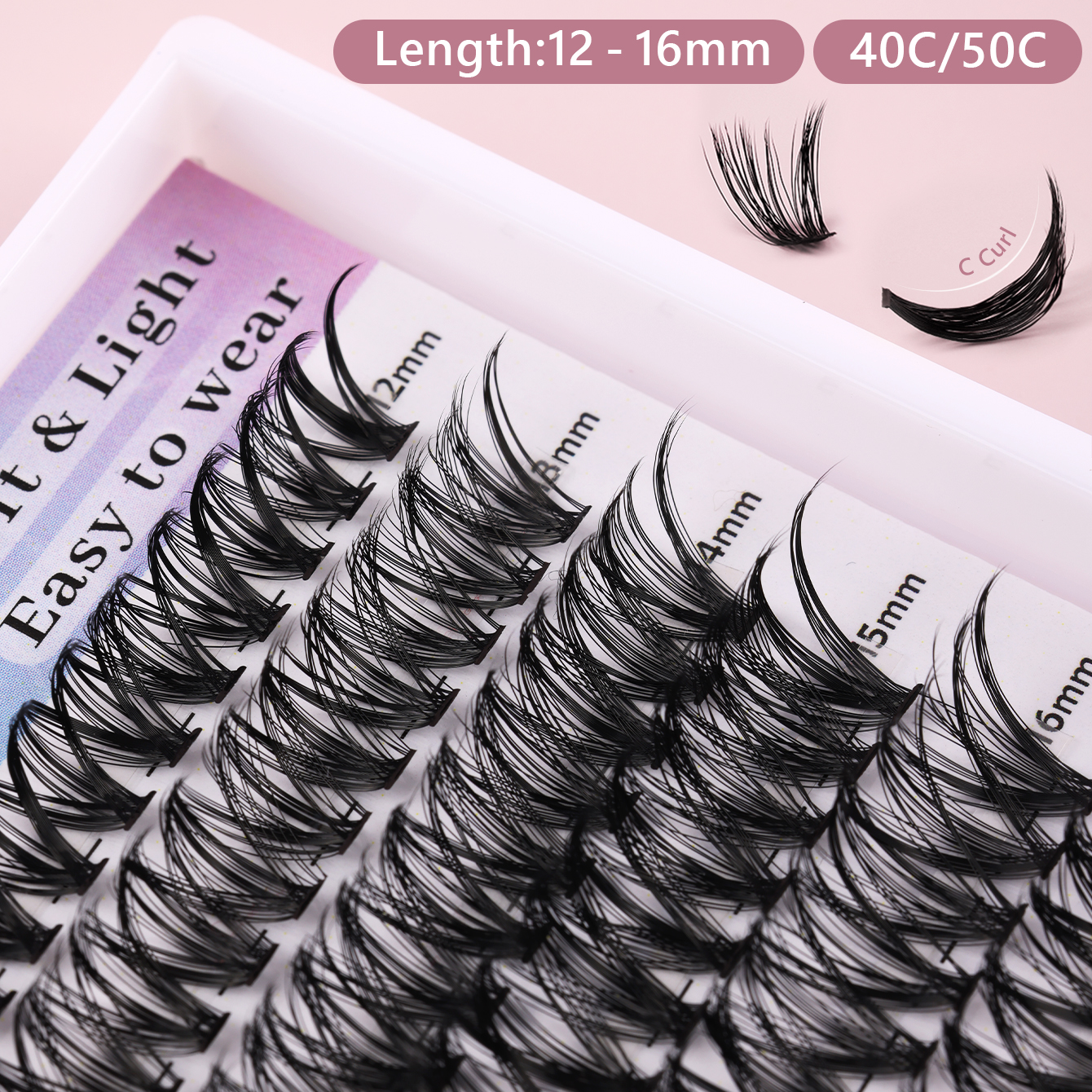 Hypoallergenic DIY Clusters – Perfect for Sensitive Eyes 40C/50C thumbnail