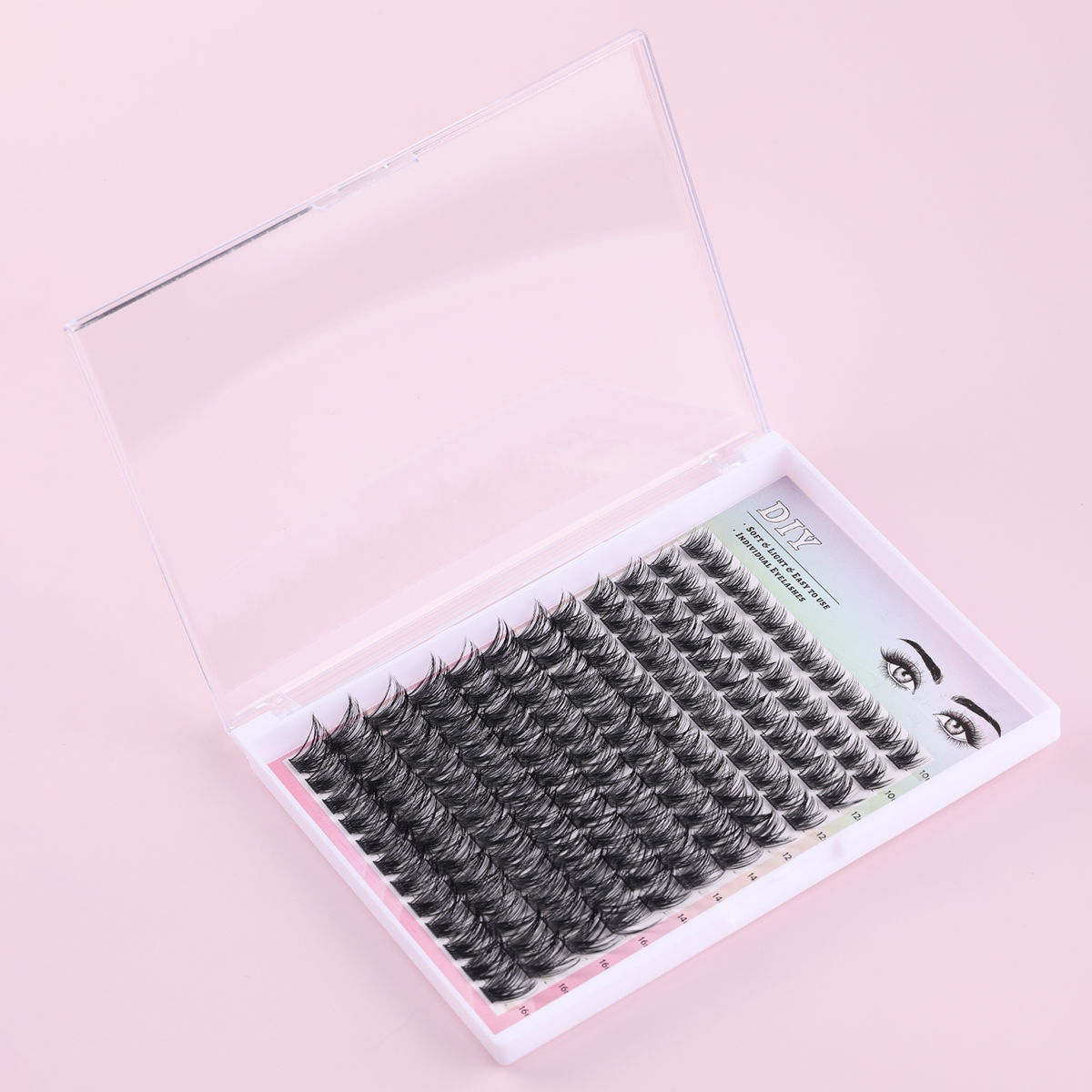Professional Guide Choosing Between C Fluffy & D-Curl Cluster Lashes-F12 thumbnail